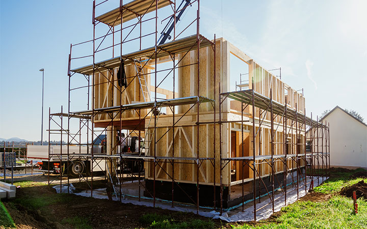 Izdelava lesene konstrukcije Izdelava lesene konstrukcije